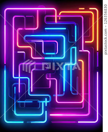 AI 影像:五彩繽紛的霓虹燈遍佈各處 AI 影像:五彩繽紛的霓虹燈遍佈各處 126356830