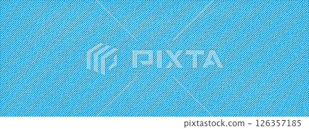 Denim and jean pattern on light fabric base. Soft background with blue tones for minimal design using woven structure and gentle detail. Vector backdrop. Denim and jean pattern on light fabric base. Soft background with blue tones for minimal design using woven structure and gentle detail. Vector backdrop. 126357185