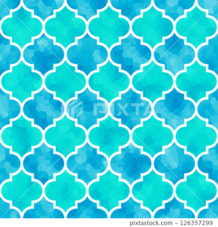 Exotic Moroccan tile background material texture pattern exotic ocean blue Exotic Moroccan tile background material texture pattern exotic ocean blue 126357299
