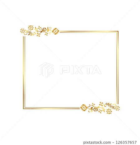 Wedding Frame Collection Rectangle frame 126357657