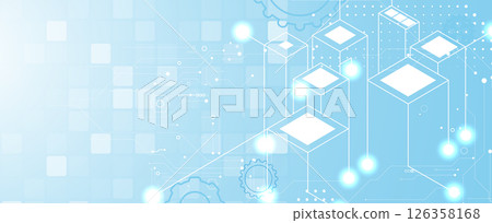 Abstract high technology and science background 126358168