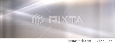 Mirror metal gradient - abstract silver background 126359256