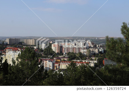 Valea Morilor park, view from the drone. Valea Morilor park, view from the drone. 126359724