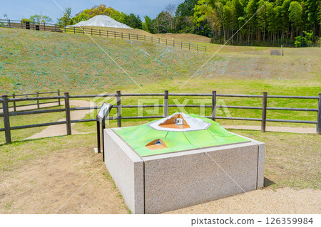 奈良縣明日香村小子上門古墓模型 奈良縣明日香村小子上門古墓模型 126359984