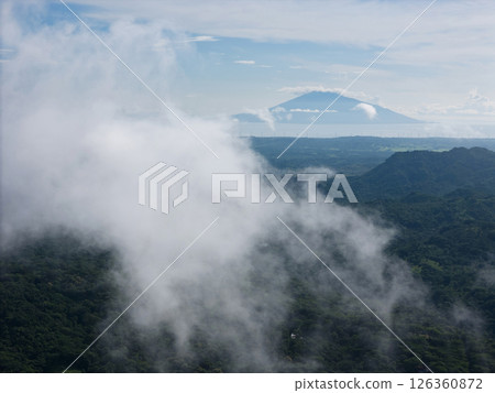 Aerial view on volcano landscape in Nicaragua 126360872