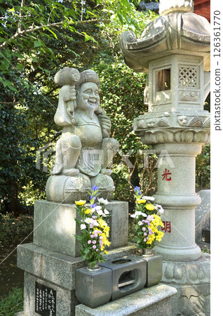 大田區散步：淨土宗聚樂寺、上州太田七福神、大黑天石像、大田市金山町 126361770