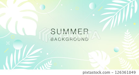 簡單而時尚的夏季背景設計,熱帶向量插圖,其中有熱帶水面上倒映的植物輪廓 簡單而時尚的夏季背景設計,熱帶向量插圖,其中有熱帶水面上倒映的植物輪廓 126361849