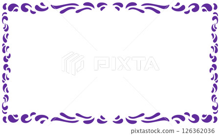 Purple abstract framed background illustration. Perfect for wallpaper frames, book covers, invitations, greeting cards, websites Purple abstract framed background illustration. Perfect for wallpaper frames, book covers, invitations, greeting cards, websites 126362036