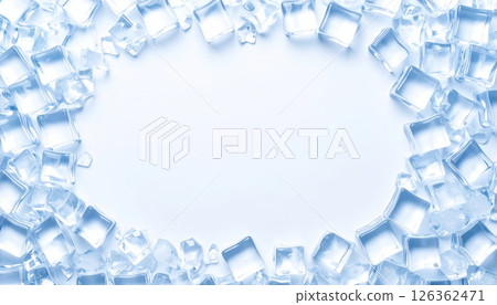 AI Image: Lots of ice frame materials 126362471