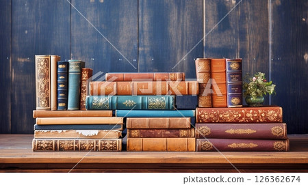 堆積的舊堆棧 126362674