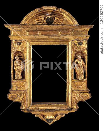 Gilded Tabernacle Frame - Italian Verona Renaissance Detail - Religious Art 126362702