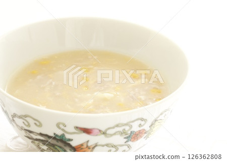 Chinese corn soup 126362808