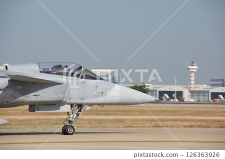 Fighter planes are taking off 126363926