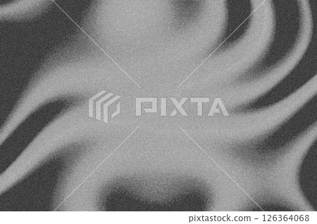 Monochrome halftone grainy textured gradient modern trendy background 126364068