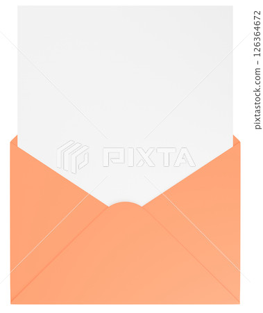 3D illustration_Letter set_Orange 3D illustration_Letter set_Orange 126364672