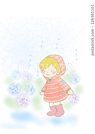 沿著繡球花路散步，數著花滴 126365101