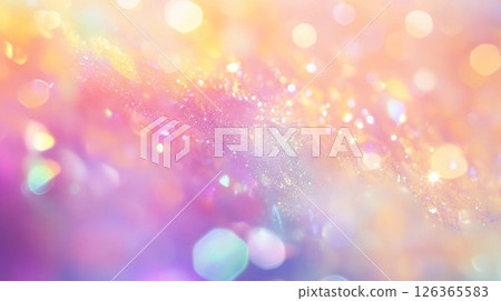 夢幻般的發光彩色紋理背景 126365583