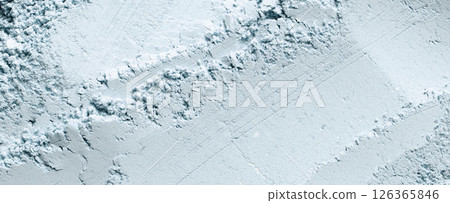 The texture of dry cosmetic clay for a skin mask. 126365846