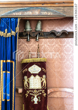 Interior of the Synagogue of Tom Interior of the Synagogue of Tom 126366187