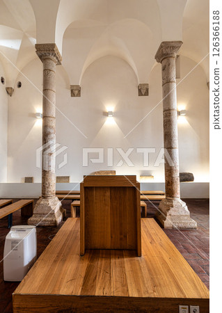 Interior of the Synagogue of Tom 126366188