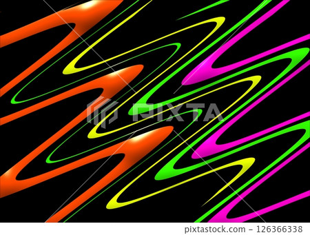Neon color background material〈Colorful〉 126366338