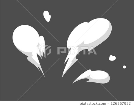 震撼煙霧效果插畫素材 震撼煙霧效果插畫素材 126367932