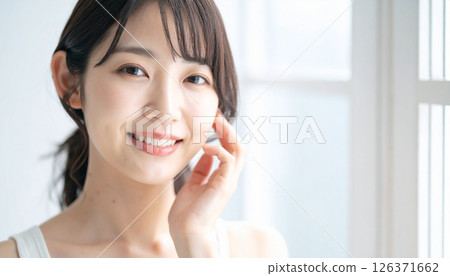 Woman in beauty and skin care image 126371662