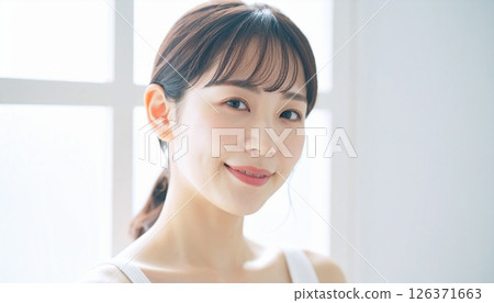 Woman in beauty and skin care image 126371663