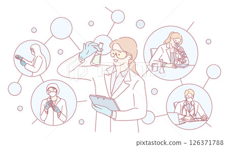 Innovative Research and Experiments Conducted in Laboratories by Skilled Scientists 126371788