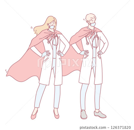 Healthcare Heroes Celebrating Medical Professionals Who Wear Capes and Masks with Pride Healthcare Heroes Celebrating Medical Professionals Who Wear Capes and Masks with Pride 126371820
