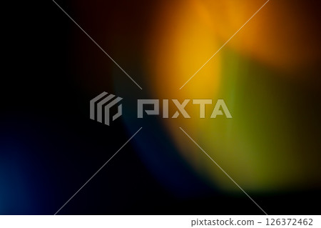 orange warm bright highlights on a black background 126372462