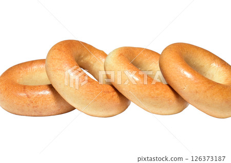 Confectionery product - pretzels for tea. Confectionery product - pretzels for tea. 126373187