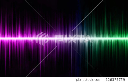 Abstract graphic sound wave on black background. Creative background. Abstract graphic sound wave on black background. Creative background. 126373759