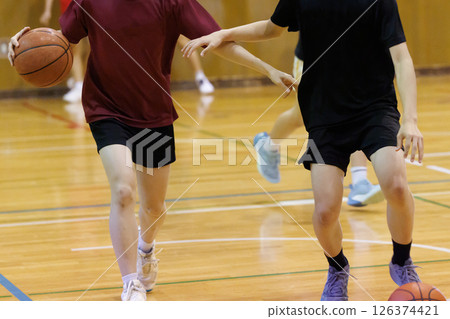 Basketball practice Basketball practice 126374421