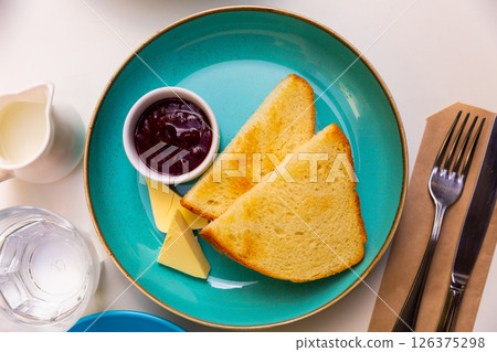 Light delicious breakfast Light delicious breakfast 126375298