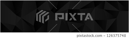 Abstract geometric chaos with dark polygonal pattern for modern design backgrounds Abstract geometric chaos with dark polygonal pattern for modern design backgrounds 126375748