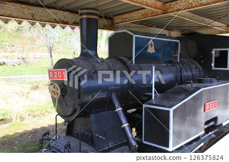 Scenery of steam locomotives_Old Manji Line 126375824