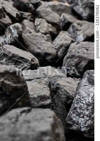 Black coal for fossil energy Black coal for fossil energy 126376062