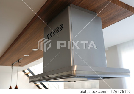 Domestic simultaneous supply and exhaust range hood Domestic simultaneous supply and exhaust range hood 126376102