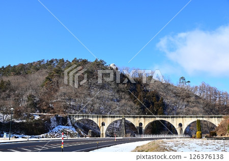 Tono Heritage Site No. 99: The scenery around Meganebashi Bridge 126376138