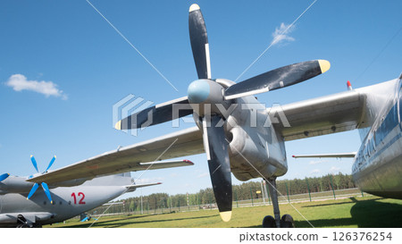 Various Soviet vintage aircraft gather at a Russian aviation museum, highlighting their unique designs and contributions to aviation history from the USSR era. Various Soviet vintage aircraft gather at a Russian aviation museum, highlighting their unique designs and contributions to aviation history from the USSR era. 126376254