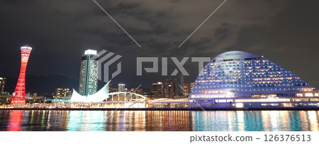 神戶港美利堅公園夜景 神戶港美利堅公園夜景 126376513