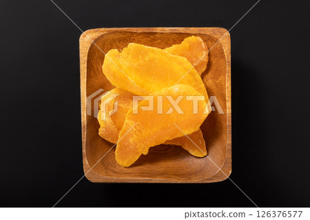 Dried fruits mango 126376577