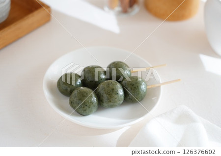 Wormwood dumpling Wormwood dumpling 126376602