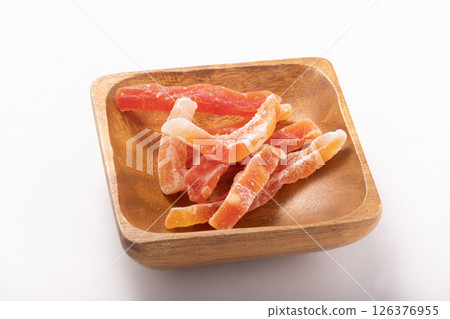 Dried Fruits Papaya Dried Fruits Papaya 126376955
