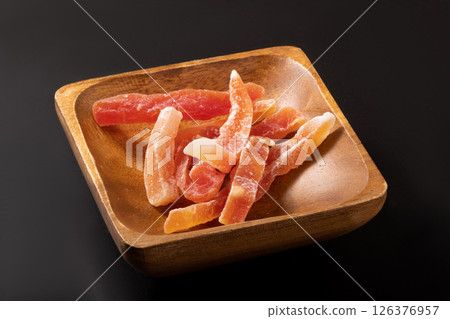 Dried Fruits Papaya Dried Fruits Papaya 126376957