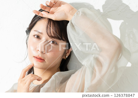 UV care, UV rays, beauty image UV care, UV rays, beauty image 126378847