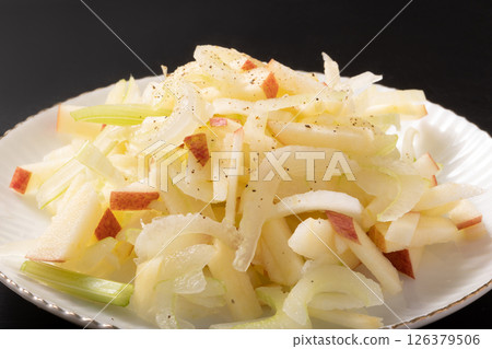 celery and apple salad celery and apple salad 126379506
