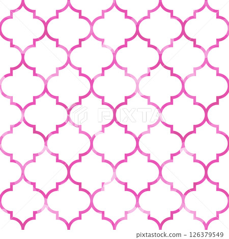 Exotic Moroccan tile background material texture swatch compatible line art pink magenta Exotic Moroccan tile background material texture swatch compatible line art pink magenta 126379549