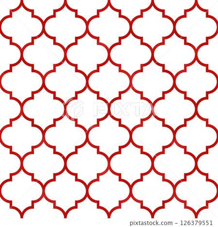 Exotic Moroccan tile background material texture swatch compatible line art red Exotic Moroccan tile background material texture swatch compatible line art red 126379551